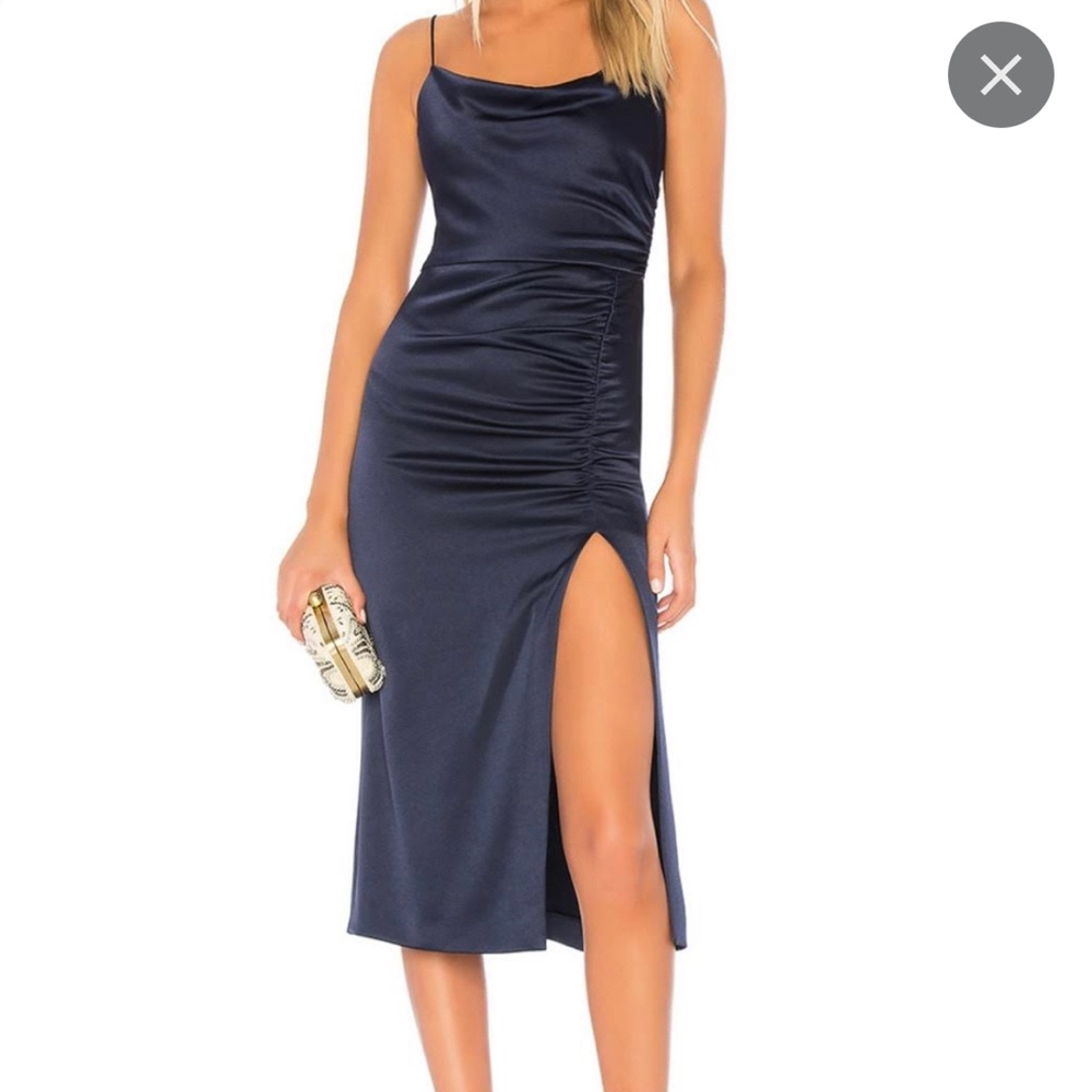 Alice and Olivia Navy dress